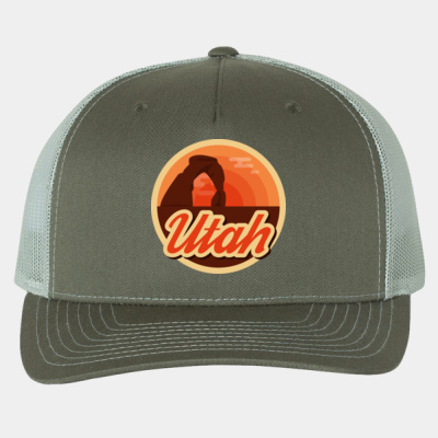 Utah Richardson 5 Pannel Snap Back Hat Thumbnail