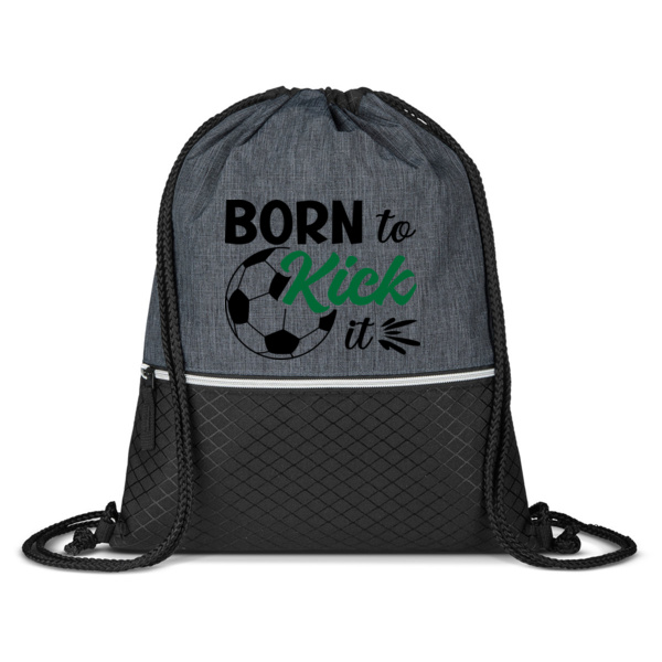 Born To Kick It - Drawstring Bag Thumbnail