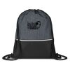 Prime Line Crosshatch Heather Drawstring Backpack  Thumbnail